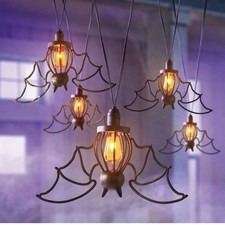 Member's Mark Halloween Flame Lights BAT  Set of 5
