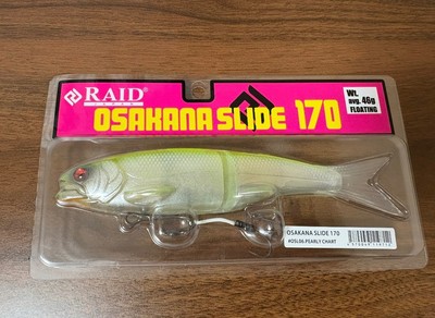 Raid Japan Osakana Slide 170 Line Thru Swimbait - Choose Color