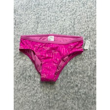 Nike Girls Pink Logo Print Bikini Swim Bottom NESSE721 Size XL Kids