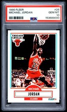 1990 Michael Jordan Fleer #26 PSA 10