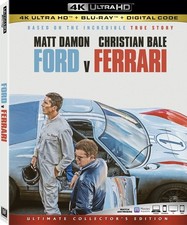 Ford V. Ferrari 4K / Blu-ray Digital New