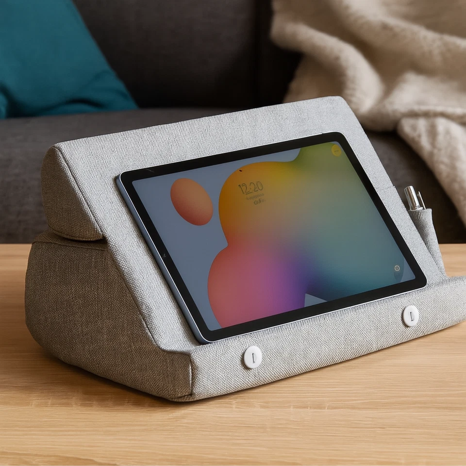 Tablet Kissen Tablethalter - Geeignet für Tablet, E-Reader, Bücher, Smartphone