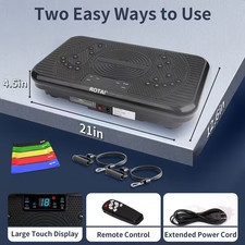 Vibration Plate Exercise Machine for Lymphatic Drainage Massager  Weight Loss