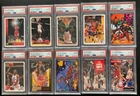 1991-1995 Topps Upper Deck Skybox Michael Jordan PSA 8 8.5 Graded Card Lot of 10