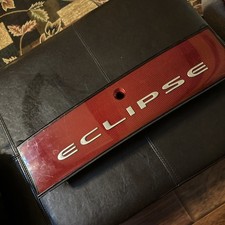 1995 - 1999 Mitsubishi Eclipse Rear Trunk Center Tail Light Emblem Oem 1995 - 1999 Mitsubishi Eclipse Rear Trunk Center Tail Light Emblem Oem