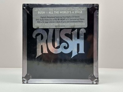 RUSH SECTOR 1 THE FIRST FIVE RUSH ALBUMS SEALED