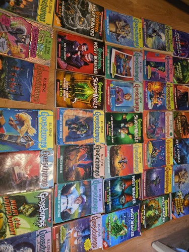 Lot of 45 RL Stine Goosebumps Books! Modern And Vintage Mixed Lot All Unique - Imagen 5 de 14