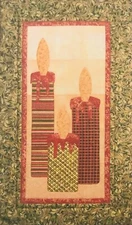 Castilleja Cotton CANDLES AGLOW Quilt Sewing Instructions & Pattern 4176-8