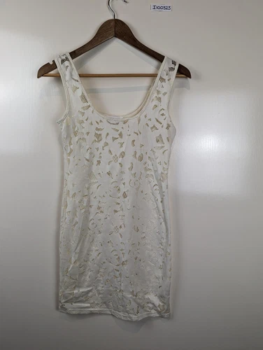 Zimmerman Cream Lace Bodycon Tank Dress Size 1