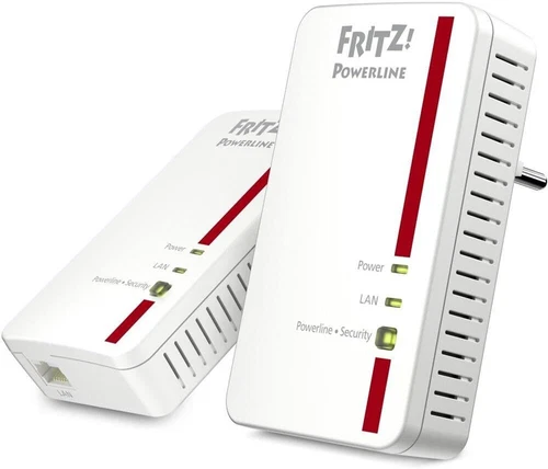 AVM FritzPowerline 1000E Set (1.200 MBit/s, ideal für HD-Streaming)