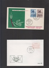 004 - Belgien -  2 FDC