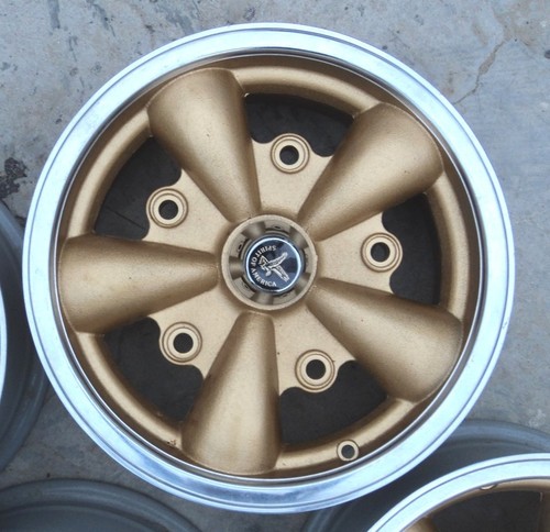 EMPI Felgen 5-Spoke 5,5 x 15, LK 5 x 205, VW Käfer Bus T1, NOS, 4 Stück - Bild 5 von 10