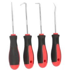 4 Pcs PICK & HOOK Probe Set O Ring Automotive Car Seal Remover DIY Tool UK