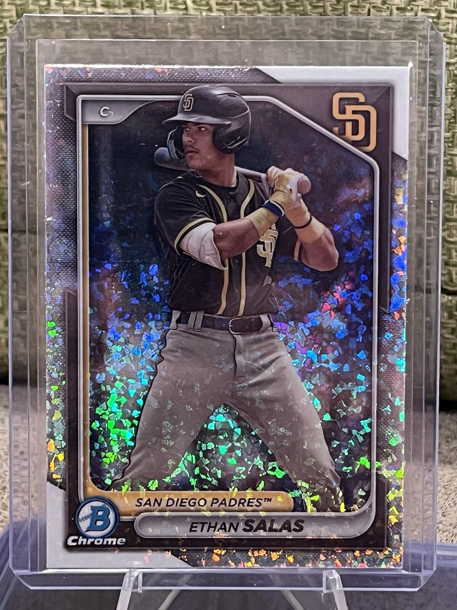 その他 Bowman Chrome Ethan Salas patch Auto Ethan Salas [Gold Refractor] #BCAR-ES Prices | 2024 Bowman Chrome