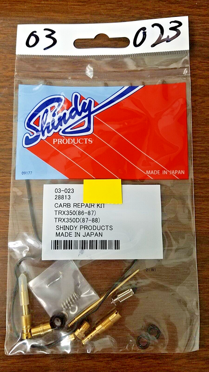 HONDA TRX250 86-87 Fourtrax Carb/Carburetor Rebuild Kit - Made In Japa HONDA TRX250 86-87 Fourtrax Carb/Carburetor Rebuild Kit - Made In Japa