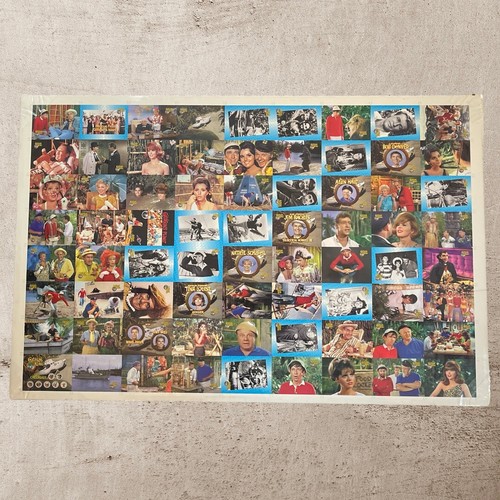 Very Rare 1997 "GILLIGAN'S ISLAND" Uncut Trading Card Sheet!