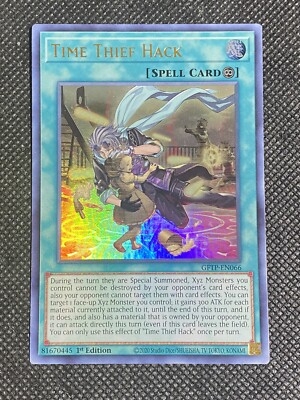 YuGiOh! - Time Thief Hack GFTP-EN066 Ultra Rare 1st Edition Near Mint