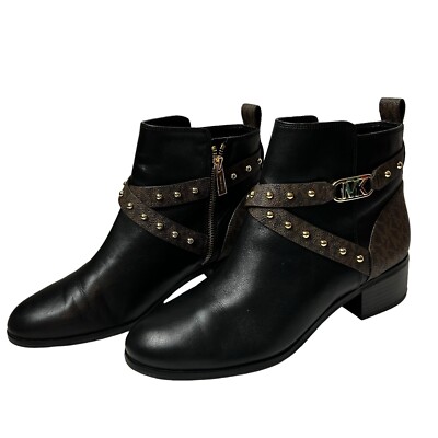 Ladies Boots Michael Kors Kincaid Leather Ankle Boot Kincaid