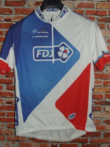 Francaise Des Jeux Bike Jersey Jacket Cycling Synthetic Pile