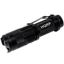 HQRP 365 nM UV Flashlight 3 Watt for Glass Inspection, Art Forgery, Repair tests