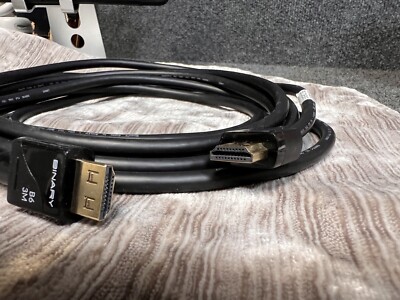Binary B6-4K2-3, 3M Length B6 Series 4K Ultra HD HDMI Cable Used / Excellent #5