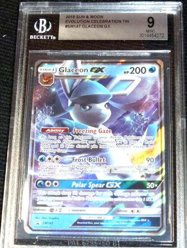 Glaceon-GX graded BGS 9 for sale on eBay