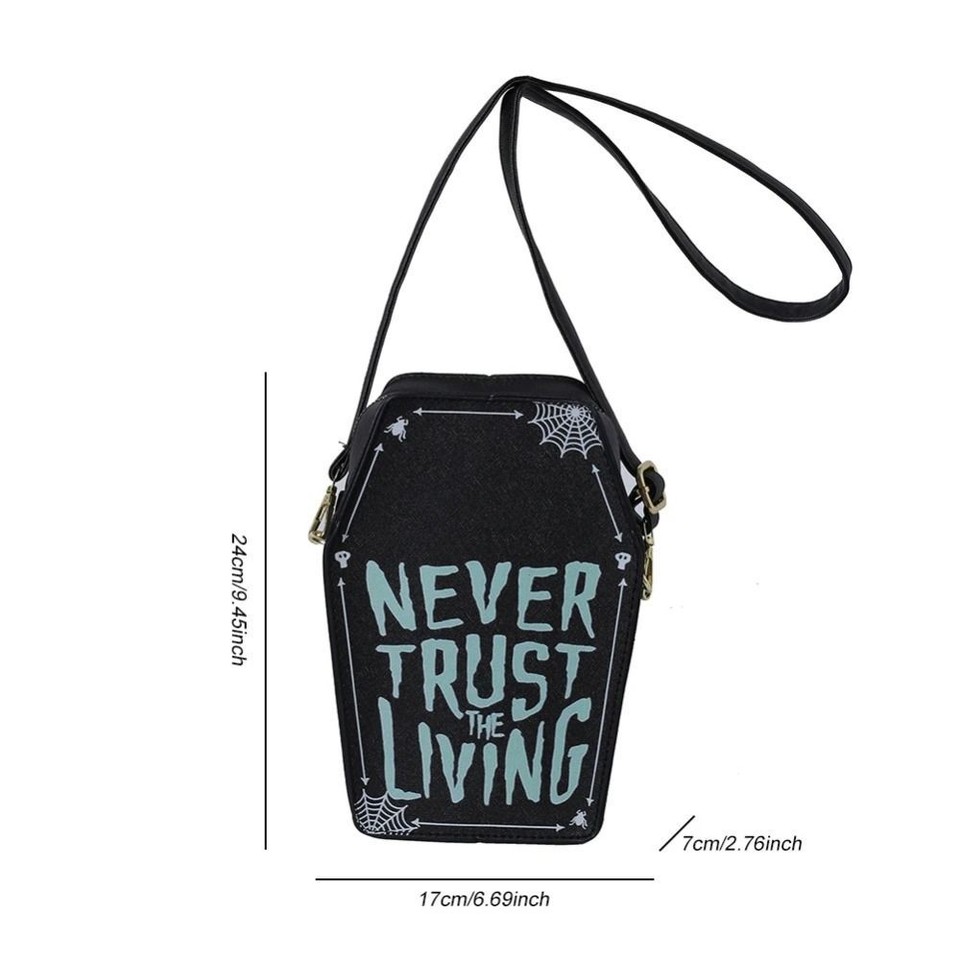 Gothic Crossbody Bag PU Leather Clutch Purse 2024 Box Bag eBay