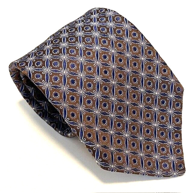 Robert Talbott Tie Geometric Flower Elegance Luxu… - image 19