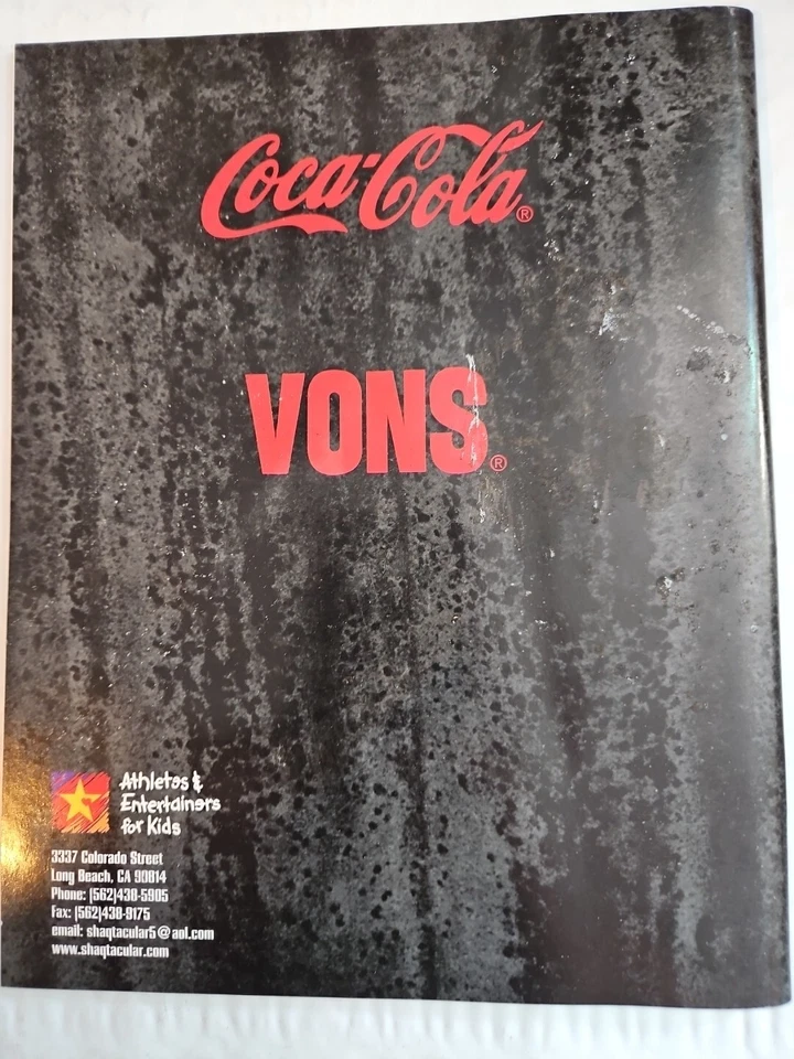 SHAQTACULAR 5 - Shaquille O'neil's + INSERTO NOTAS DEL JUEGO - Programa 2000 ULTRA RARO Foto 3 de 4