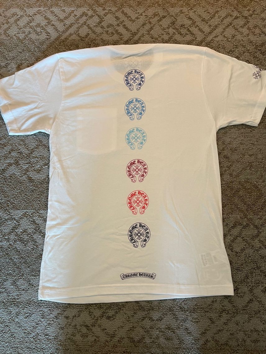 Vintage Chrome Hearts horse fade t-shirt