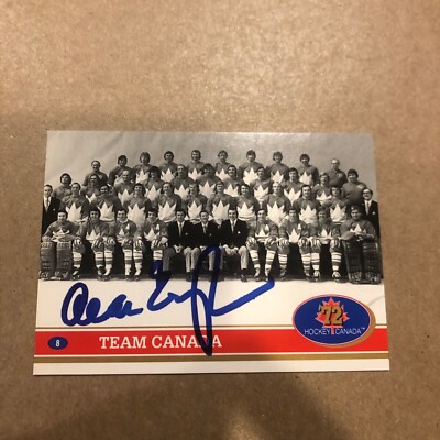 91-92 FUTURE TRENDS 72 SUMMIT SERIES ALAN EAGLESON AUTOGRAPHED CARD