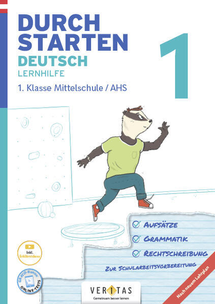 Thumbnail - Durchstarten 1. Klasse - Deutsch Ahs - Lernhilfe | Gernot Blieberger |
