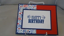 Stampin Up Card Kit Set Of 4 "Happy Birthday" cards #I1