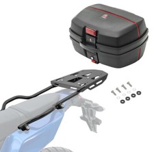 Set Top Case + Support pour Yamaha Tenere 700/Rally 19-25 Bagtecs TB6 32L