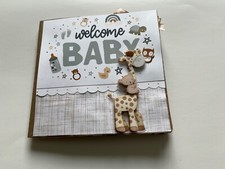 premade baby boy scrapbook album