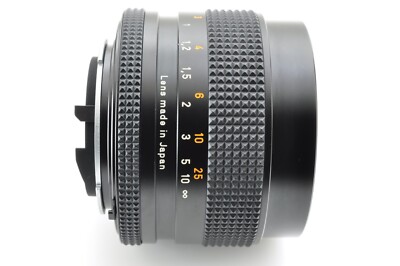 Contax Carl Zeiss Planar T* 50mm f/1.4 MMJ EXC+++++ MF Lens From