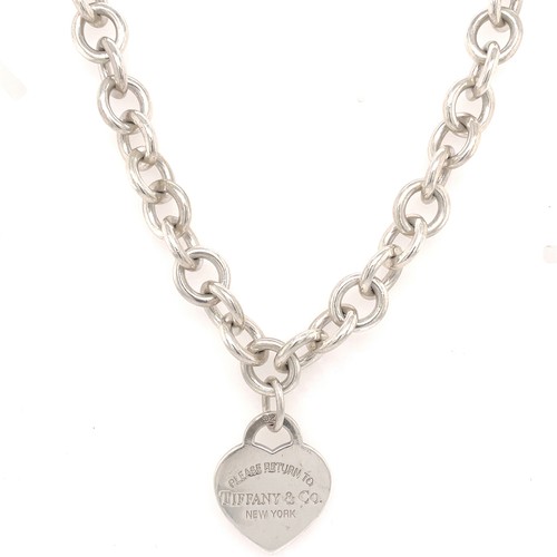 tiffany and co necklace heart tag