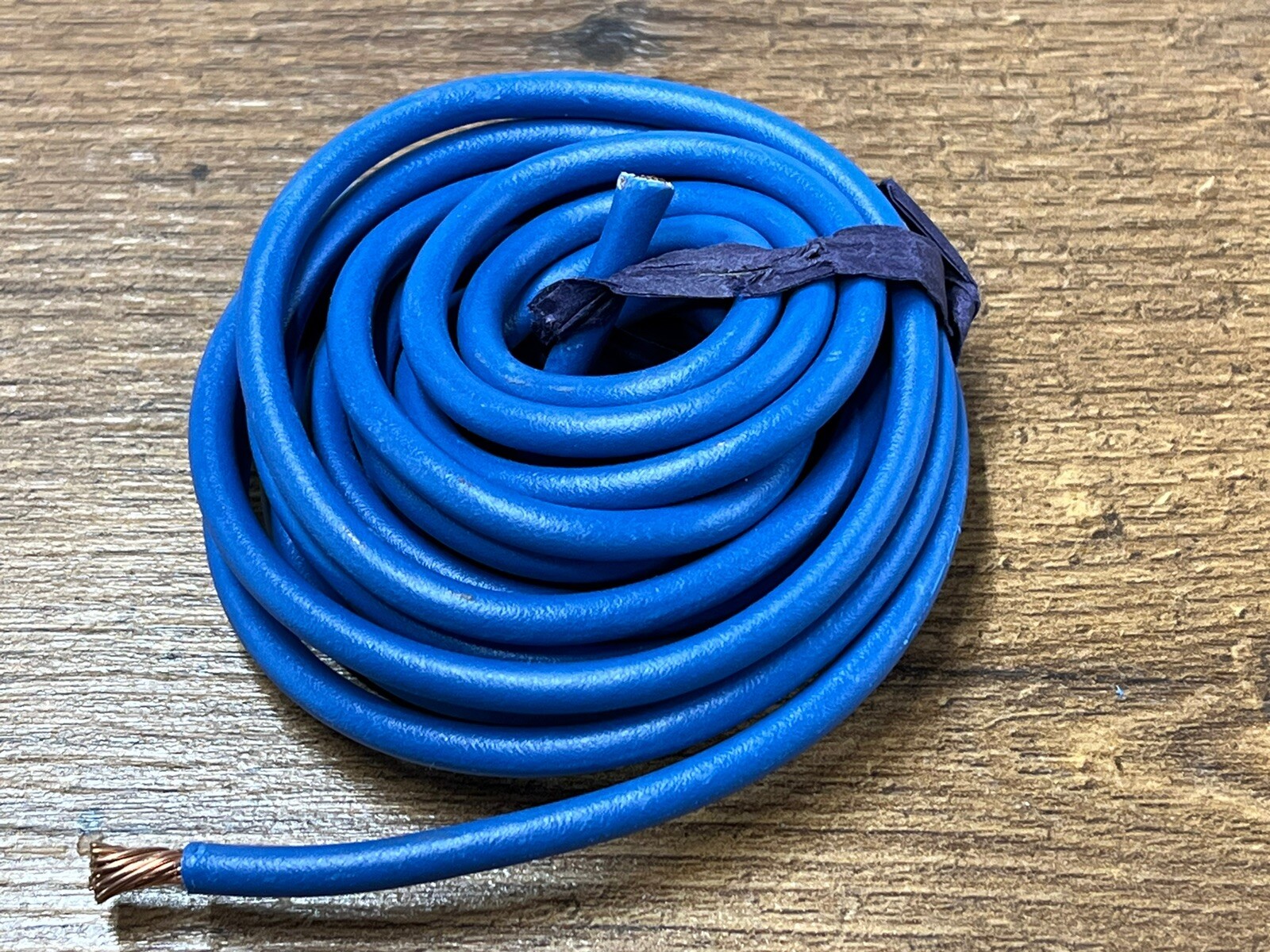 Wire Stranded Blue 10 GAUGE WIRE 8 FT INSULATED STRANDED COPPER (BLUE) FREE SAME DAY ...