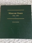 Mercury dime Book Including 75 Mercury Dimes
