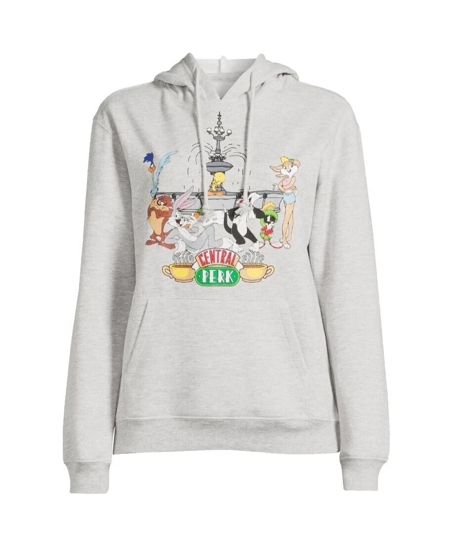 Sudaderas con capucha de mezcla de algodón de dibujos animados para Mujeres