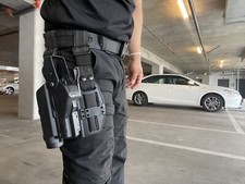 Alien Gear Rapid Force Duty Holster Level 3 w/ Light Drop Leg