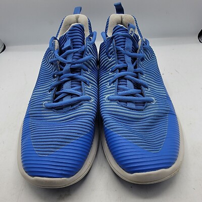Footjoy Flex XP Spikeless Golf Shoes Blue Size 10 FootJoy Flex XP Golf Shoes Navy 56268 - Carl main image 3