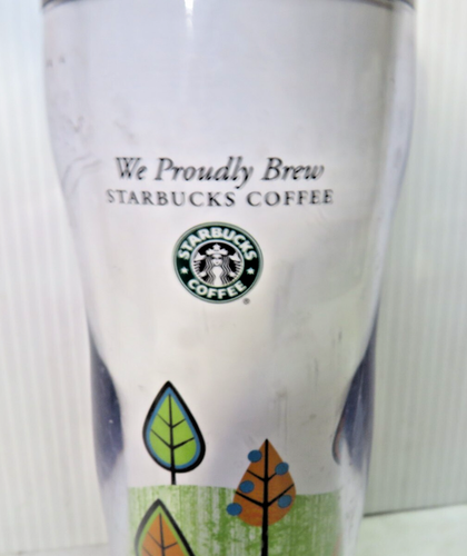 Starbucks Green Recycle Save a Tree Travel Tumbler Mug 2008 Venti 16oz Earth Day - Picture 4 of 6