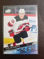 2020-21 Nolan Foote Young Guns Rookie Upper Deck Extended Series Hockey New...