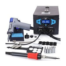WEP 948D III 2-IN-1 ESD Safe Desoldering Station Soldering Station with Fas...