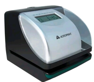 Acroprint Time Recorder Time Clock & Document Stamp ES700  06-0365-001