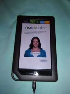 Barnes Noble Nook Color Ereader Bnrv200 Wifi Tablet Ebay