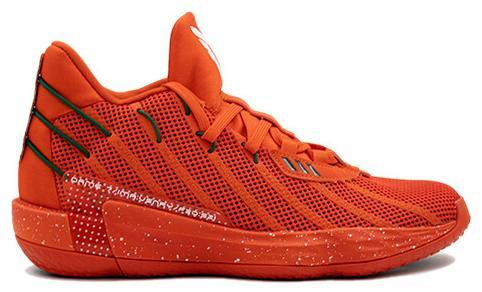 New 9 Adidas Dame 7 Miami Hurricanes The U PE Basketball  display picture 3