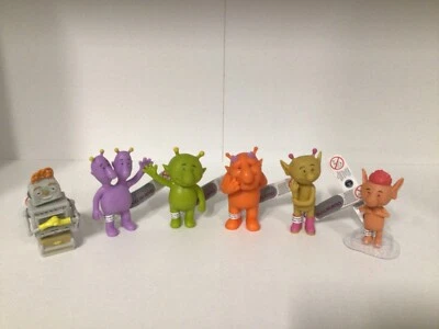 Bullyland Q Pootle Figuren 6 Stück im Set Sonderposten Komplett- Angebot ,NEU,