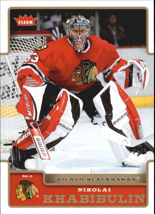 2006-07 Fleer #45 Nikolai Khabibulin - HKY